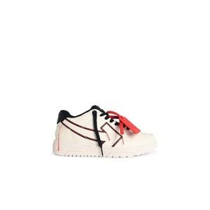 Off-White White Ooo Printed&Stitched Arrow Sneakers - NWT